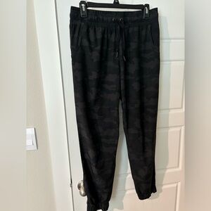 Black Camouflage jogger
